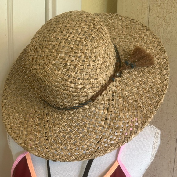 GIGI PIP Straw Hat in Natural Tan - Picture 6 of 9
